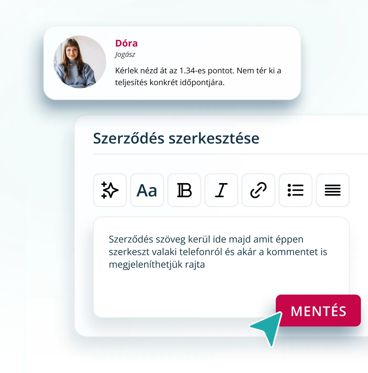 Enostavno urejanje pogodb